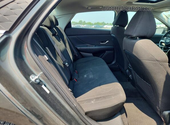 KMHLS4DG8SU909021 2025 HYUNDAI ELANTRA Gray Вид задніх сидінь