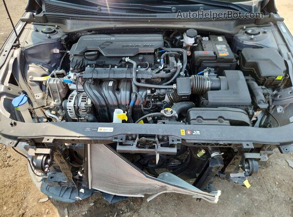 KMHLS4DG8SU909021 2025 HYUNDAI ELANTRA Gray Вид задньої частини салону