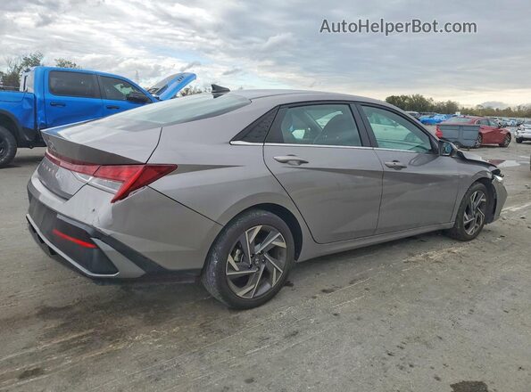 KMHLS4DG9RU688233 2024 HYUNDAI ELANTRA Silver Rear right