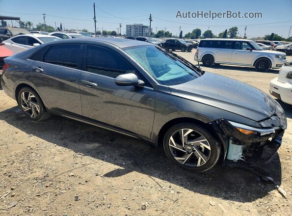 KMHLS4DG9RU767403 2024 HYUNDAI ELANTRA Gray Delantero derecho