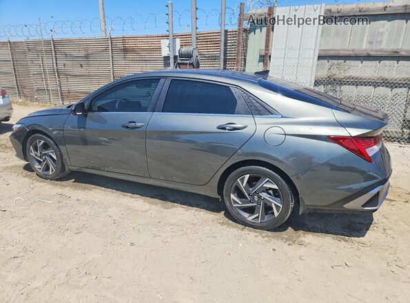 KMHLS4DG9RU767403 2024 HYUNDAI ELANTRA Gray Trasero izquierdo