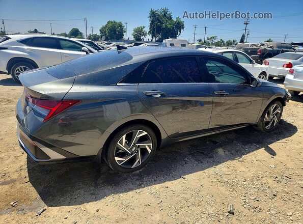 KMHLS4DG9RU767403 2024 HYUNDAI ELANTRA Gray Trasero derecho