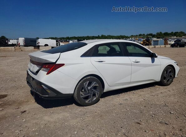 KMHLS4DGXSU046075 2025 HYUNDAI ELANTRA White Задня права чверть