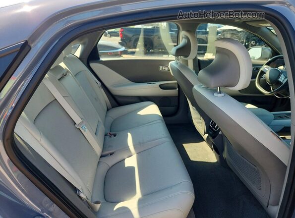 KMHM34AA8SA088599 2025 HYUNDAI IONIQ Gray Rear seats view