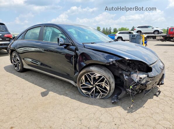 KMHM34AAXPA034003 2023 HYUNDAI IONIQ Black Przód prawy