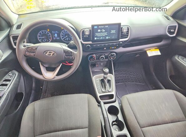KMHRB8A34LU031205 2020 HYUNDAI VENUE Black წინა პანელის ხედი
