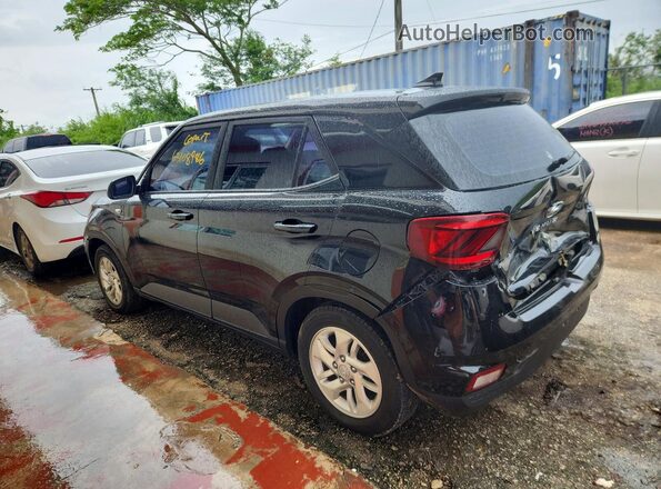 KMHRB8A34LU031205 2020 HYUNDAI VENUE Black უკანა მარცხენა
