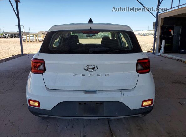 KMHRB8A35MU094220 2021 HYUNDAI VENUE White Rear view