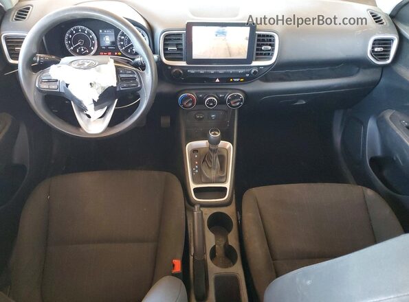 KMHRB8A35MU094220 2021 HYUNDAI VENUE White Dashboard view