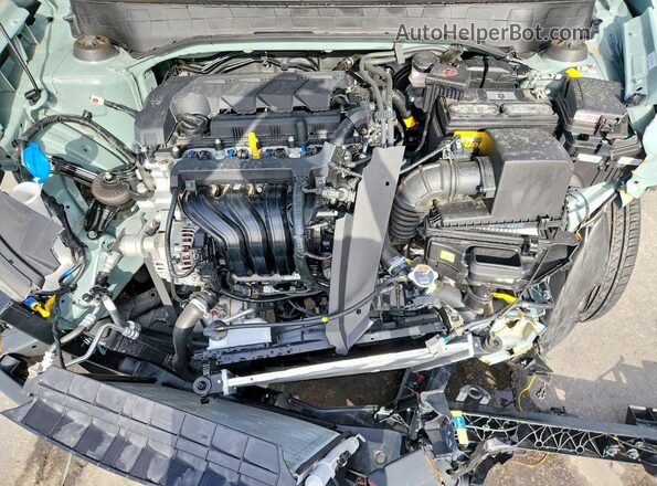 KMHRC8A31TU445040 2026 HYUNDAI VENUE Turquoise Engine compartment view