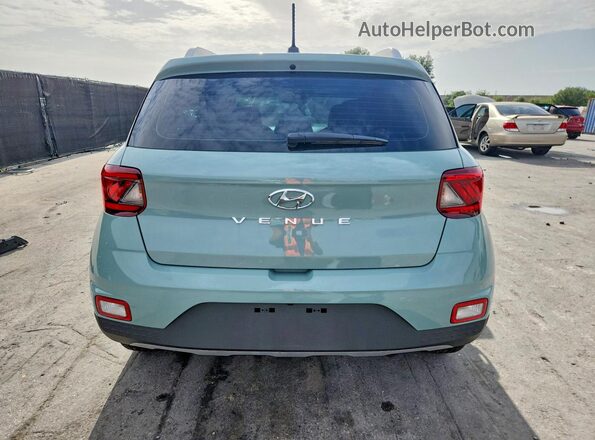 KMHRC8A31TU445040 2026 HYUNDAI VENUE Turquoise Rear view