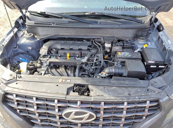 KMHRC8A32PU276152 2023 HYUNDAI VENUE Gray Vista del compartimento del motor