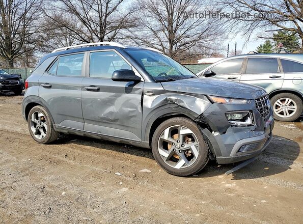 KMHRC8A32PU276152 2023 HYUNDAI VENUE Gray Delantero derecho