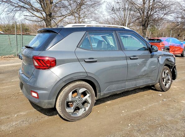 KMHRC8A32PU276152 2023 HYUNDAI VENUE Gray Trasero derecho