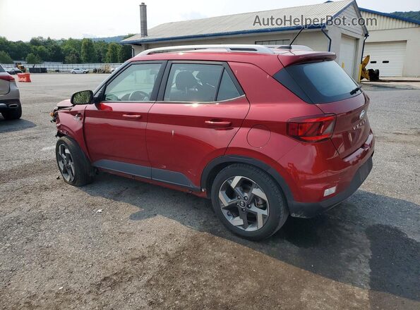 KMHRC8A32RU297960 2024 HYUNDAI VENUE Красный Задняя левая четверть