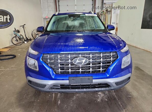 KMHRC8A33SU365656 2025 HYUNDAI VENUE Blue წინა ხედი