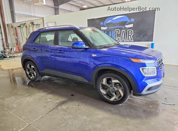 KMHRC8A33SU365656 2025 HYUNDAI VENUE Blue წინა მარჯვენა