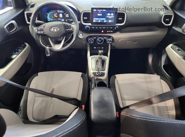 KMHRC8A33SU365656 2025 HYUNDAI VENUE Blue წინა პანელის ხედი