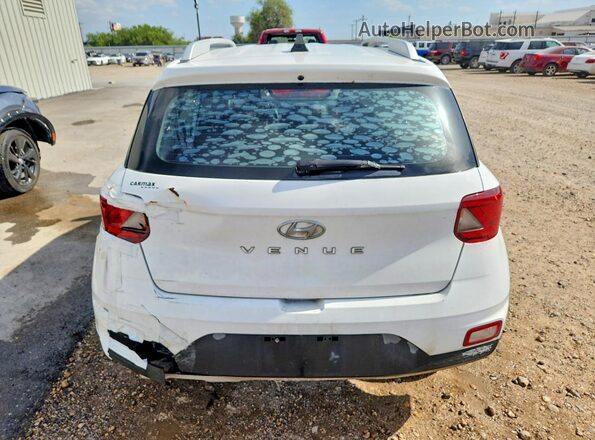 KMHRC8A34LU028947 2020 HYUNDAI VENUE White უკანა ხედი