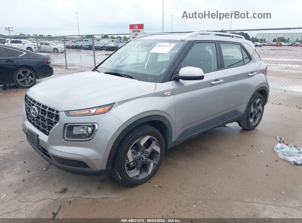KMHRC8A34SU397189 2025 HYUNDAI VENUE Silver Передня ліва чверть