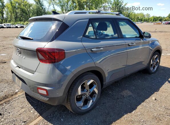 KMHRC8A35MU100126 2021 HYUNDAI VENUE Gray Tył prawy