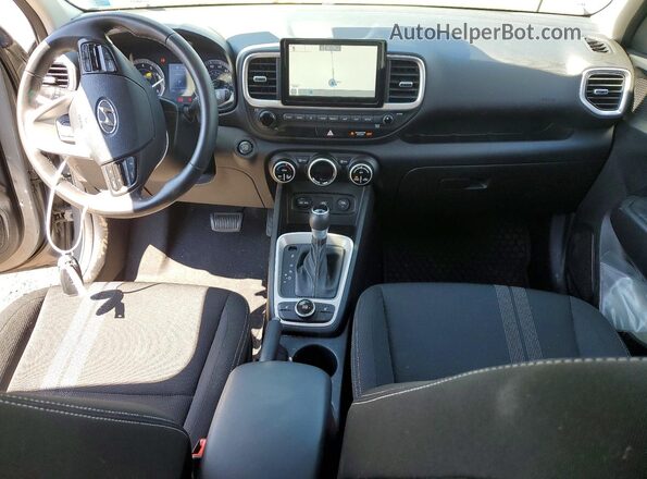 KMHRC8A35MU100126 2021 HYUNDAI VENUE Gray Widok deski rozdzielczej