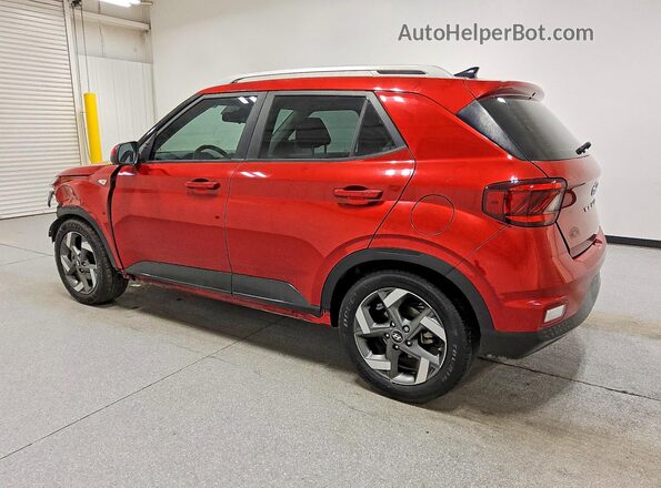 KMHRC8A35NU134777 2022 HYUNDAI VENUE Красный Задняя левая четверть