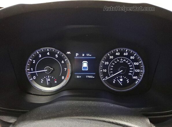 KMHRC8A35NU134777 2022 HYUNDAI VENUE Красный Вид щитка приборов