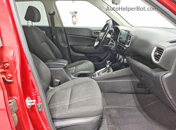 KMHRC8A35NU134777 2022 HYUNDAI VENUE Красный Панорамный вид салона 360°