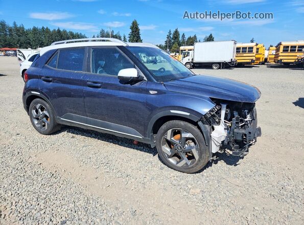KMHRC8A35PU229942 2023 HYUNDAI VENUE Charcoal წინა ხედი