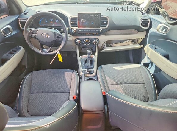 KMHRC8A35PU268157 2023 HYUNDAI VENUE Gray Widok deski rozdzielczej