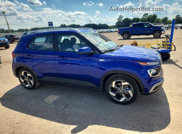 KMHRC8A36PU224197 2023 HYUNDAI VENUE Синий Передняя правая четверть