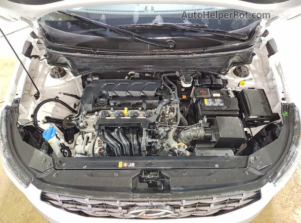 KMHRC8A36SU354635 2025 HYUNDAI VENUE White Вид підкапотного простору