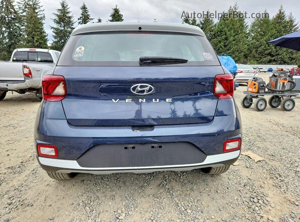 KMHRC8A39RU303950 2024 HYUNDAI VENUE Blue Vista trasera