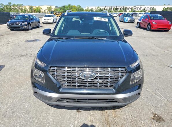 KMHRC8A3XNU200174 2022 HYUNDAI VENUE Black წინა ხედი