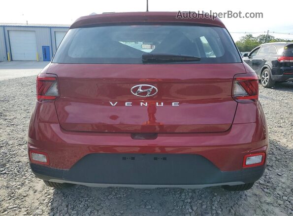 KMHRC8A3XSU372829 2025 HYUNDAI VENUE Red Widok wnętrza z przodu