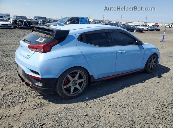 KMHT36AH6LU007572 2020 HYUNDAI VELOSTER Blue Rear right