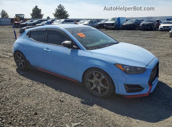 KMHT36AH6LU007572 2020 HYUNDAI VELOSTER Blue Front right