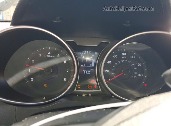 KMHTC6AD1GU250791 2016 HYUNDAI VELOSTER Серый Вид щитка приборов