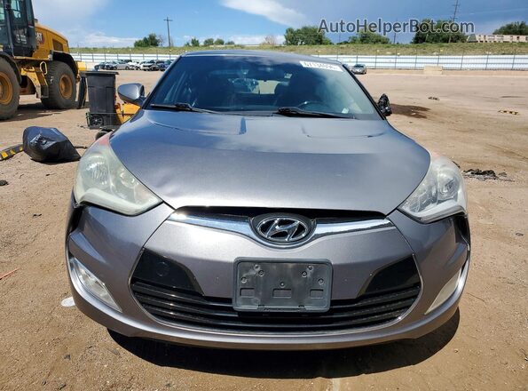 KMHTC6AD1GU250791 2016 HYUNDAI VELOSTER Серый Вид спереди