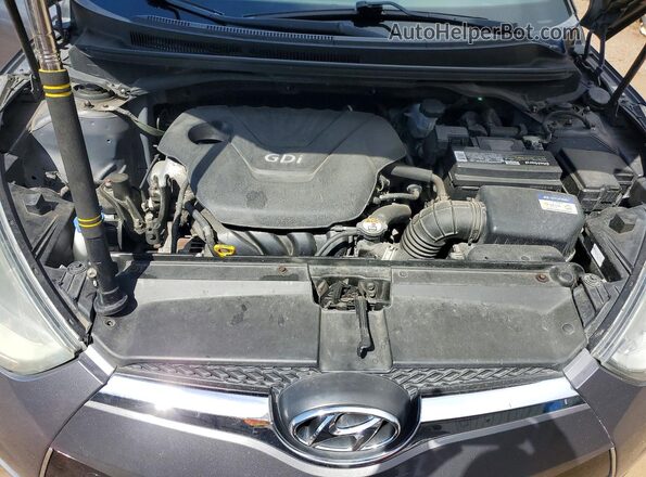 KMHTC6AD1GU250791 2016 HYUNDAI VELOSTER Серый Вид задней части салона
