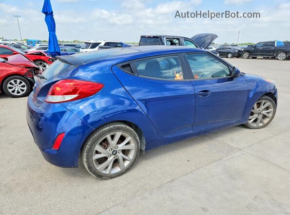 KMHTC6AD1GU278087 2016 HYUNDAI VELOSTER Синий Задняя правая четверть