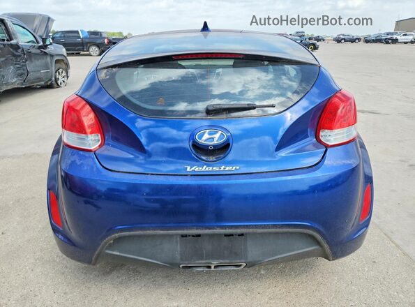 KMHTC6AD1GU278087 2016 HYUNDAI VELOSTER Синий Вид сзади
