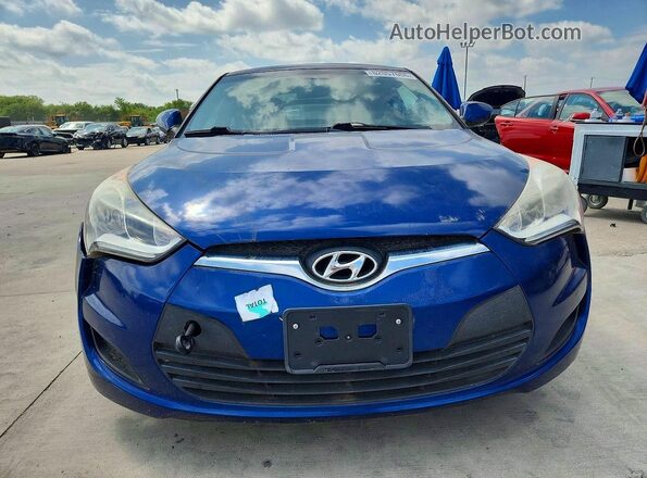 KMHTC6AD1GU278087 2016 HYUNDAI VELOSTER Синий Вид спереди