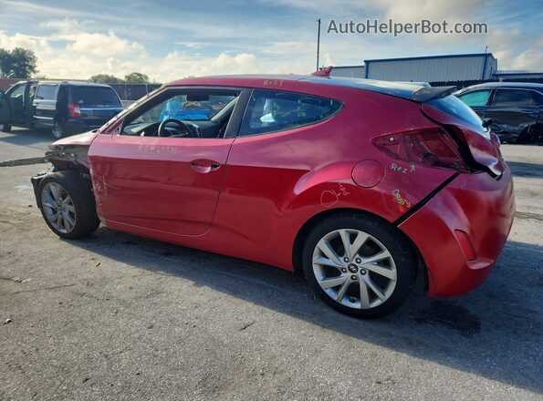 KMHTC6AD2GU292452 2016 HYUNDAI VELOSTER Красный Задняя левая четверть