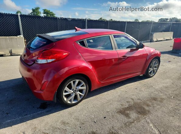 KMHTC6AD2GU292452 2016 HYUNDAI VELOSTER Красный Задняя правая четверть