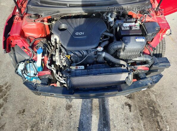 KMHTC6AD2GU292452 2016 HYUNDAI VELOSTER Красный Вид задней части салона
