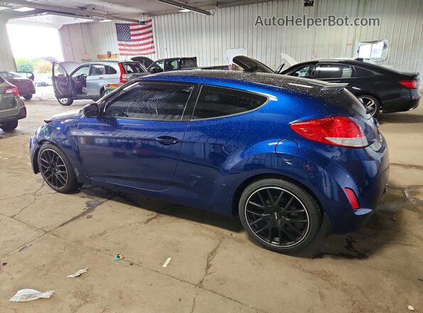 KMHTC6AD7HU324359 2017 HYUNDAI VELOSTER Синий Задняя левая четверть