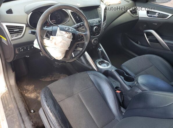 KMHTC6AD8GU259262 2016 HYUNDAI VELOSTER Silver Vista del salpicadero