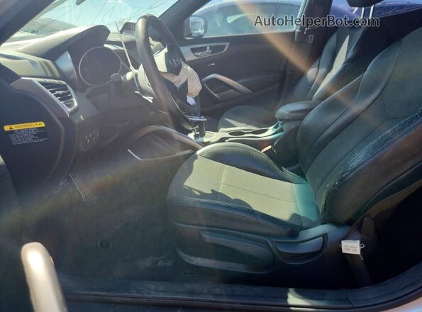 KMHTC6AD8GU259262 2016 HYUNDAI VELOSTER Silver Vista interior delantera